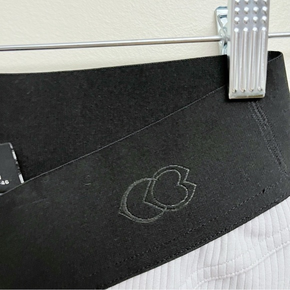 NEW Reebok Cardi B Thick Rib Tights GRAY HC5280 training pants Women’s Medium - Picture 5 of 11